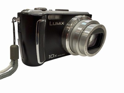 Panasonic LUMIX DMC-TZ5 9.1MP Digital Camera, Black - Tested. Inc