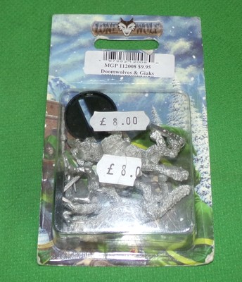 Metall 28mm Mongoose Lone Wolf Doomwolves & Giaks Blister