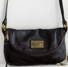 Marc by Marc Jacobs Crossbody Bag Womens Brown Classic Q Natasha Made Italy