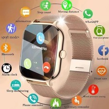 Bluetooth Smart Watch Call Fitness Tracker Men Women Heart Rate Blood Pressure