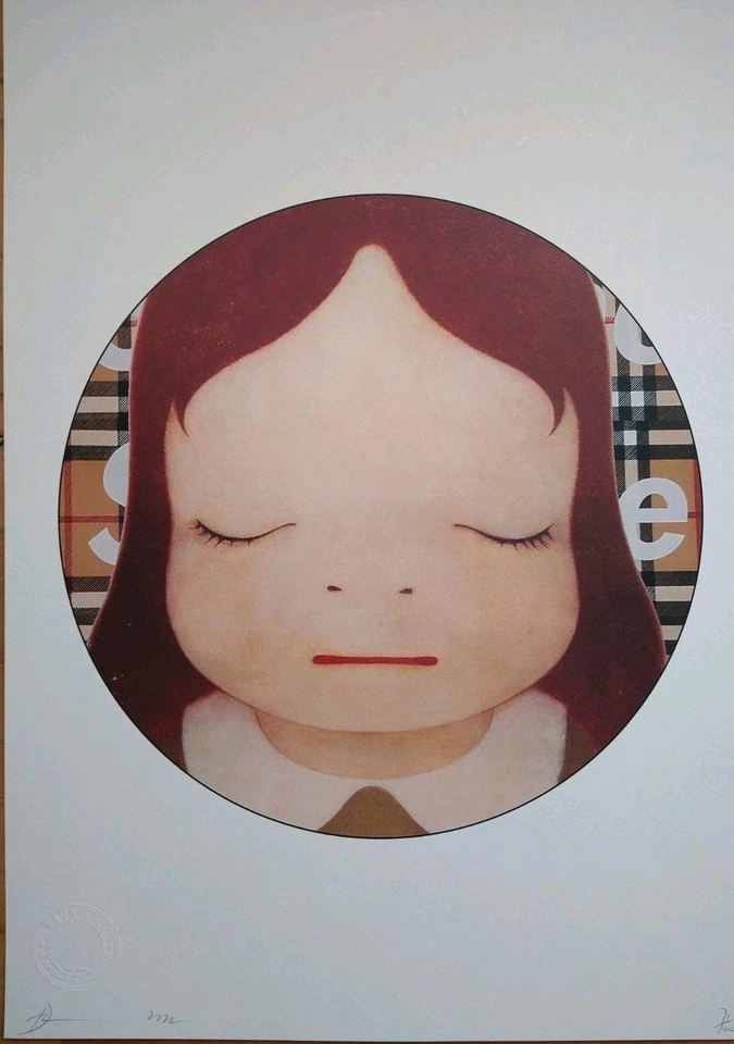 Death NYC Lithographie - limitiert  - handsigniert - Popart - Nara  - Bild 2 von 4