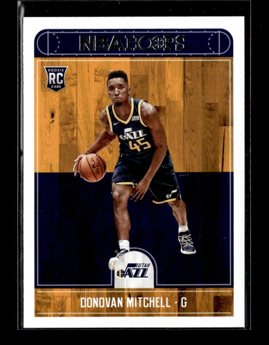 2017-18 Hoops #263 Donovan Mitchell RC