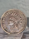 1880 Indian Head Cent Full Liberty & Diamonds XF Cond.