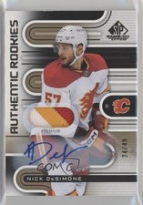 2022-23 SP Game Used Gold Premium Memorabilia 24/49 Nick DeSimone #214 Auto c6c