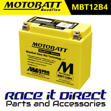 Motobatt Premium Battery for Ducati 748 R 2001-2002 MBT12B4 AGM