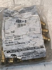 NEW 12 Parker 42F-8 Union, 45 Deg., Brass, Tube, 1/2 In. (E4)