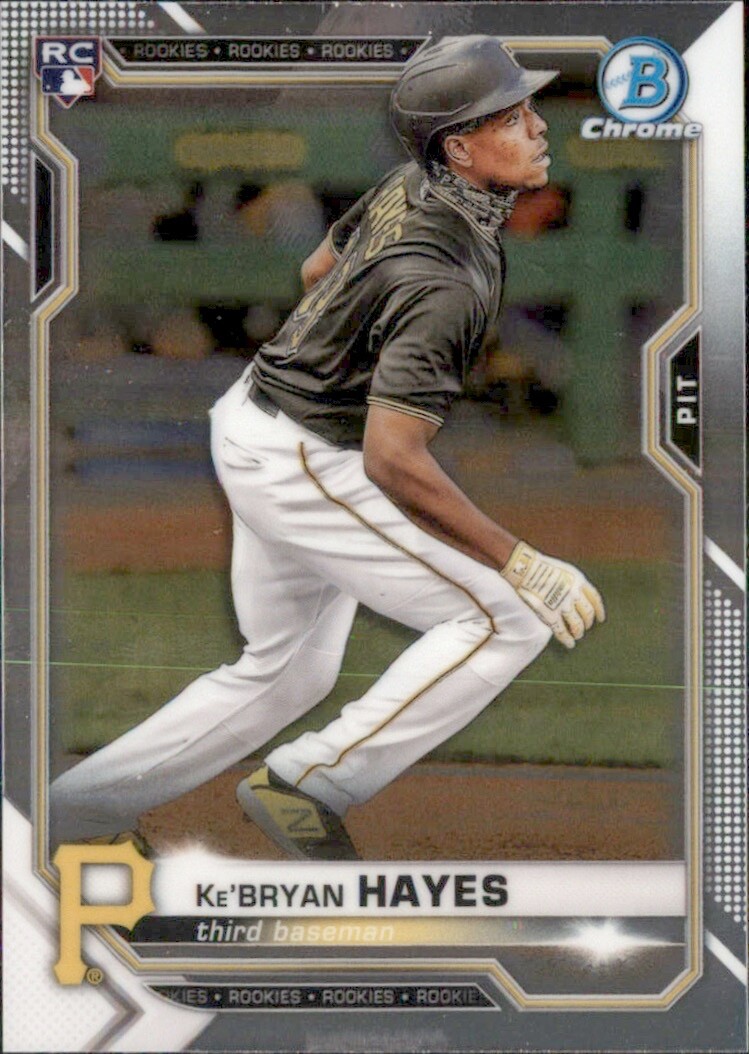 2021 BOWMAN CHROME - KE'BRYAN HAYES PITTSBURGH PIRATES #29 (RC)