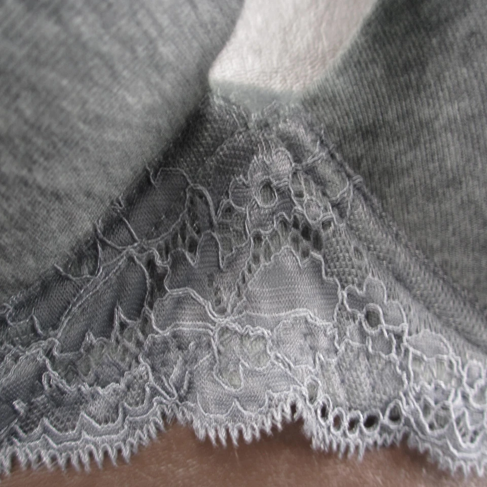 Sujetador Gilligan & O'Malley 34D Gris Acolchado Con Aros Cierre Ajustable Espalda * Foto 4 de 4