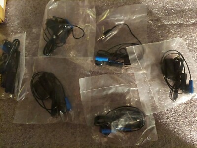 NEW Qty 6 Lot Sony Playstation 4 PS4 Mono In-Ear Chat Earbud with Mic Sealed