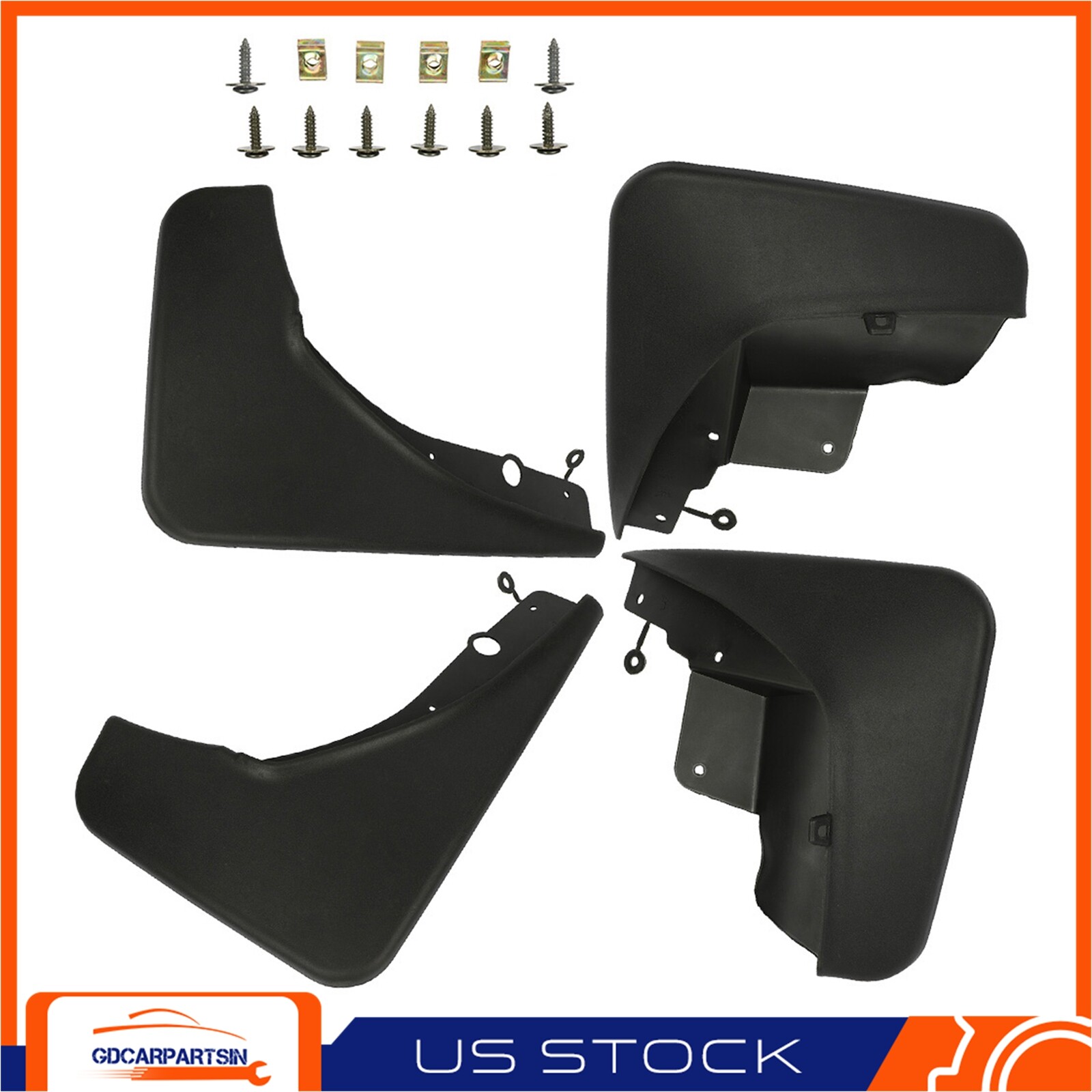 4 pieces Mud Flaps Splash Guards Mudgurads For 2011-2016 Jeep Grand Cherokee
