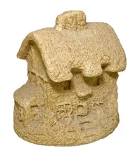 Mr Sandman Real Sand Sculpture Vtg 1984 Canada Cottage Home H3.5” x 3” x 2.5”