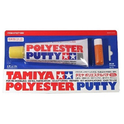 TAMIYA Putty Polyester Type 120ml Modeling Putty for Plastic