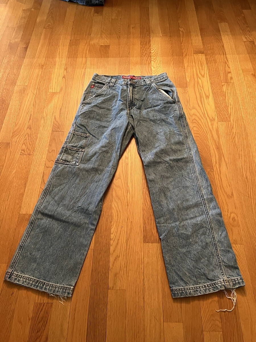 パンツ 90s USA GUESS buggy denim pants y2k teck 90s USA GUESS buggy denim pants y2k teck