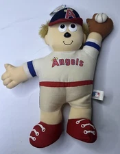 Vintage Los Angeles Angels  Stuffed Baseball Player Plush with tag Sportstuff
