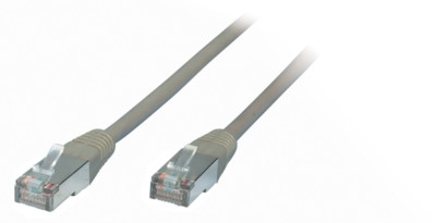 20m CAT.5e Gigabit Patchkabel FTP grau Netzwerkkabel