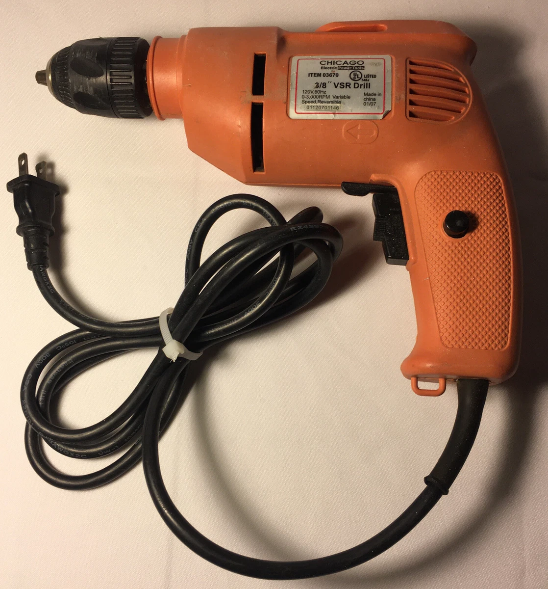 CHICAGO ELECTRIC Power Tool 3 8