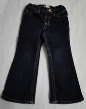 THE CHILDREN'S PLACE 1989-Girls 2T BootCut Stretch Jeans w/Heart stitch pockets