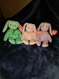 hippity hoppity and floppity beanie babies