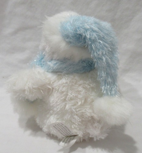 Ganz Plush Stuffed Animal POLAR CAPS Polar Bear with hat and scarf soft - Picture 3 of 4