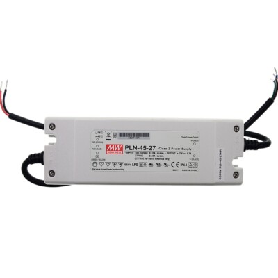 1pc constant current switching power supply PLN-45-27 45W 27V 1.7A