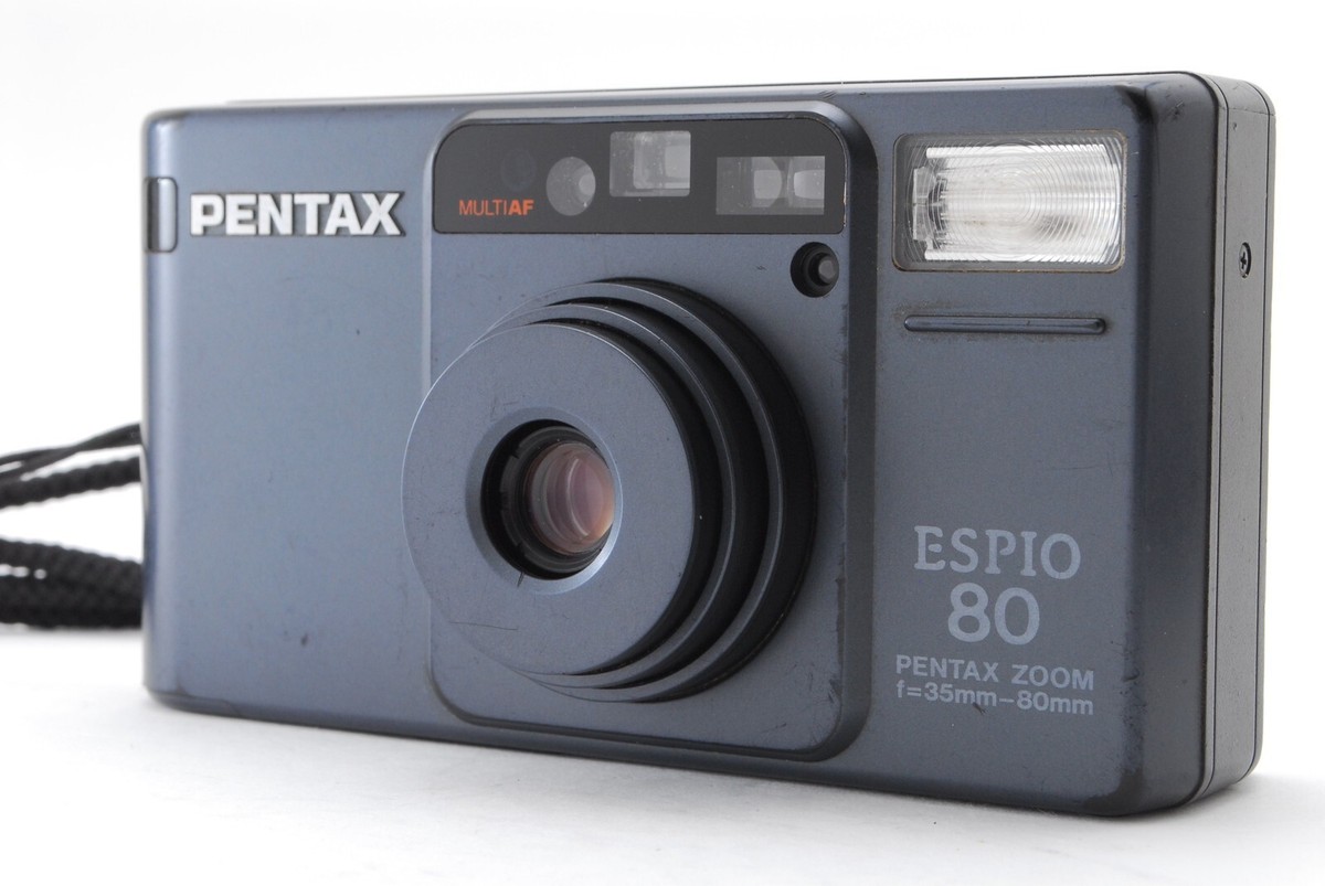 MINT] Pentax Espio 80 ZOOM AF Point & Shoot 35mm Film Camera