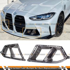 Prepreg Dry Carbon Fiber Front Bumper Air Duct Inlet For 21-26 Bmw G80 G82 M3 M4