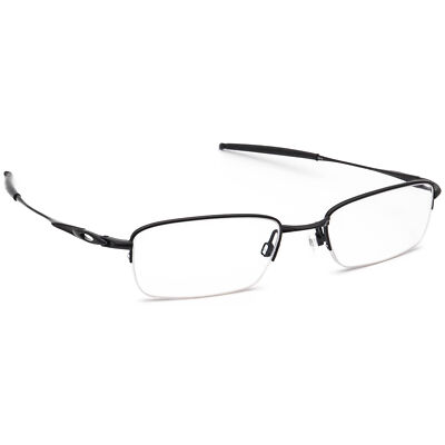 OAKLEY Spoke 0.5 Half Rim Eyeglasses Frames OX3144-0151 Polished Black & Case Oakley Men main image 3