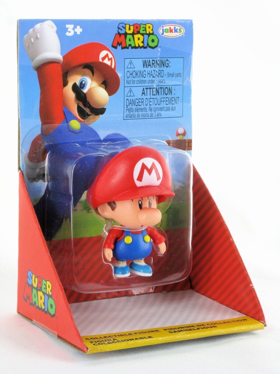 Figurine de Super Mario Bros de Nintendo, 2.5 pouces