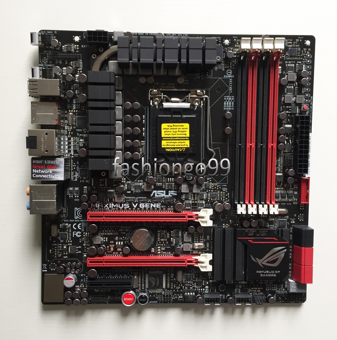 For Asus M5G MAXIMUS V GENE Desktop Motherboard LGA 1155 Z77 HDMI