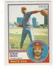 1983 O-PEE-CHEE BASEBALL REGULAR BASE SERIES SINGLES #'S 1-200