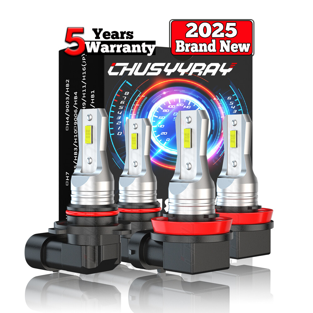 2007-2020 Chevy Silverado 1500/2500HD 10000K LED Headlight High/Low Beam Kit