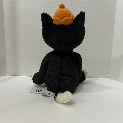 Jellycat Jack Cat Plush Black White Soft Toy 2024 Tuxedo Heritage