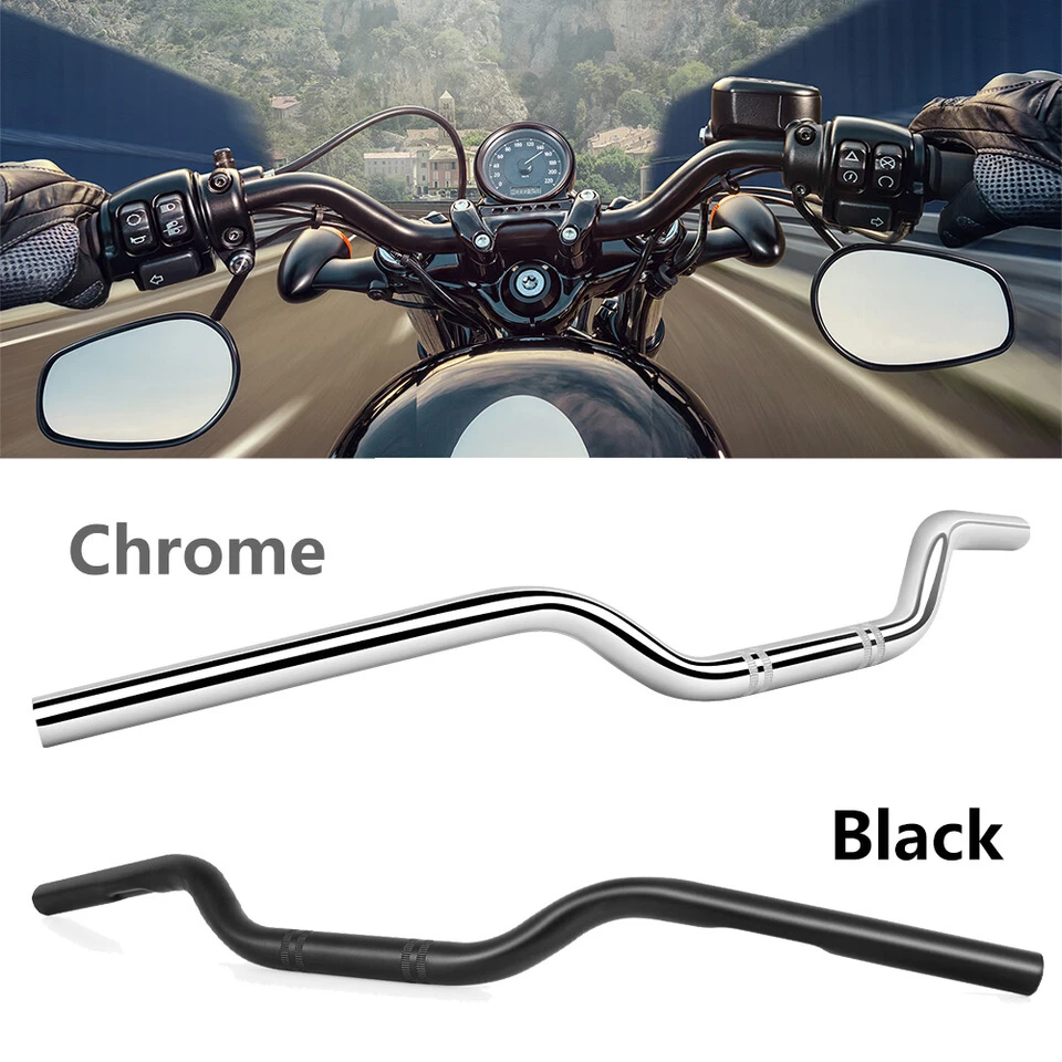 Manillar de barra de arrastre de motocicleta de 1" 7/8" para Honda CR100 CR125 CR250R CR450R Foto 3 de 4