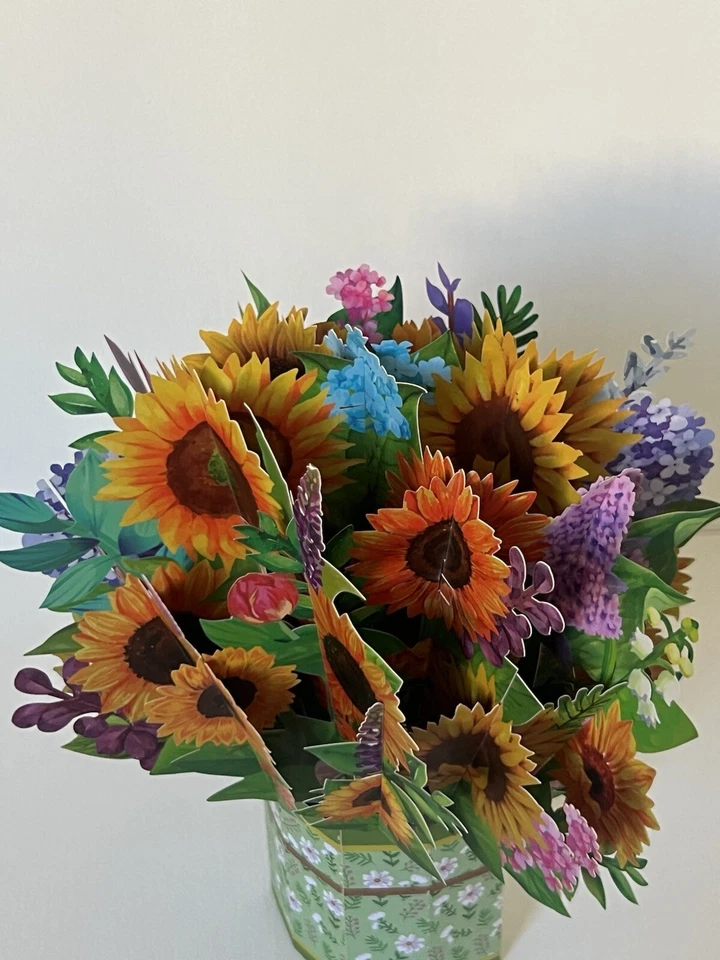 Tarjeta de Felicitación 3D Pop Up Flor Mariposa Navidad Gracias Madre Familia Navidad Foto 4 de 4