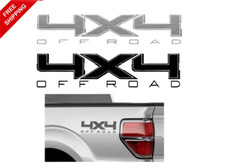 4x4 Decal Set Fits 2009 - 2016 Ford F-150 Truck Bed Off Road Vinyl Stickers 4x4 Decal Set Fits 2009 - 2016 Ford F-150 Truck Bed Off Road Vinyl Stickers