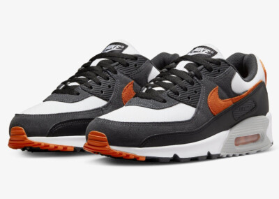 2022 Nike Air Max 90 White Starfish Orange Black SZ 8.5  display picture 3