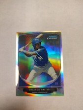 ORLANDO CALIXTE 2013 BOWMAN CHROME MINI REFRACTOR ROOKIE CC-KCR5 (PWE)