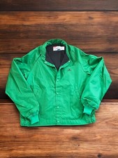 Vtg Pioneer Seed Jacket Swingster brand Men's L Proud To Be A Farmer Green EUC