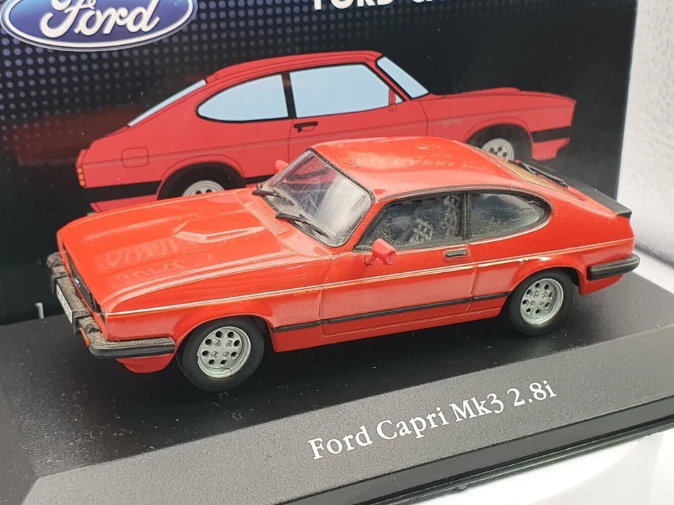 Ford Capri MK3 2.8 Atlas 1/43 Rosso 1977 - Immagine 2 di 3