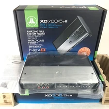 JL Audio 5-Channel XD700/5V2 Car Amplifier 700W Class-D Speaker Sub Amp 8v Hi-In