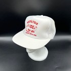 Vintage Snapback Hat Cap Foam Front White Mesh Robe Ice for You Pun Players Red