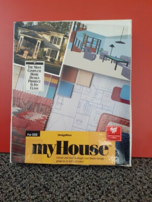 ''VINTAGE'' My House Designware ''DOS'' version 