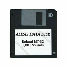 Alesis Data Disk Floppy Roland MT-32 1,001 Sounds