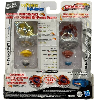 Beyblade Metal Masters Gravity Demolition 2-Pack (BB-80A, B-121