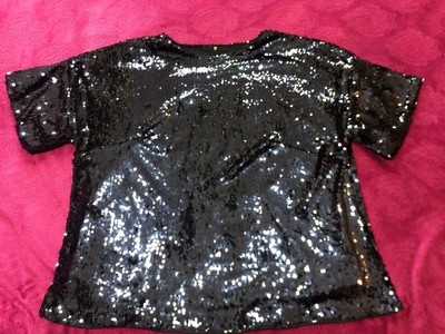 v by very sequin top