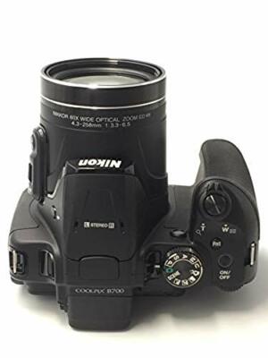 Nikon compact digital camera COOLPIX B700 Optical 60 × zoom Black
