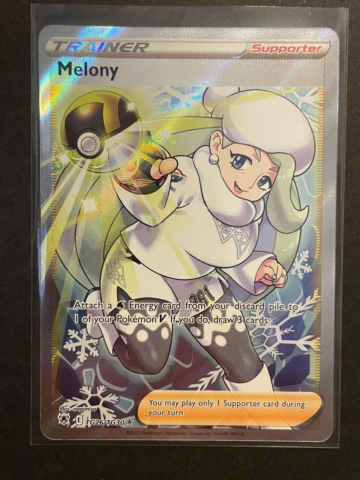 Pokemon Melony TG26/TG30 Astral Radiance Full Art Trainer Gallery NM