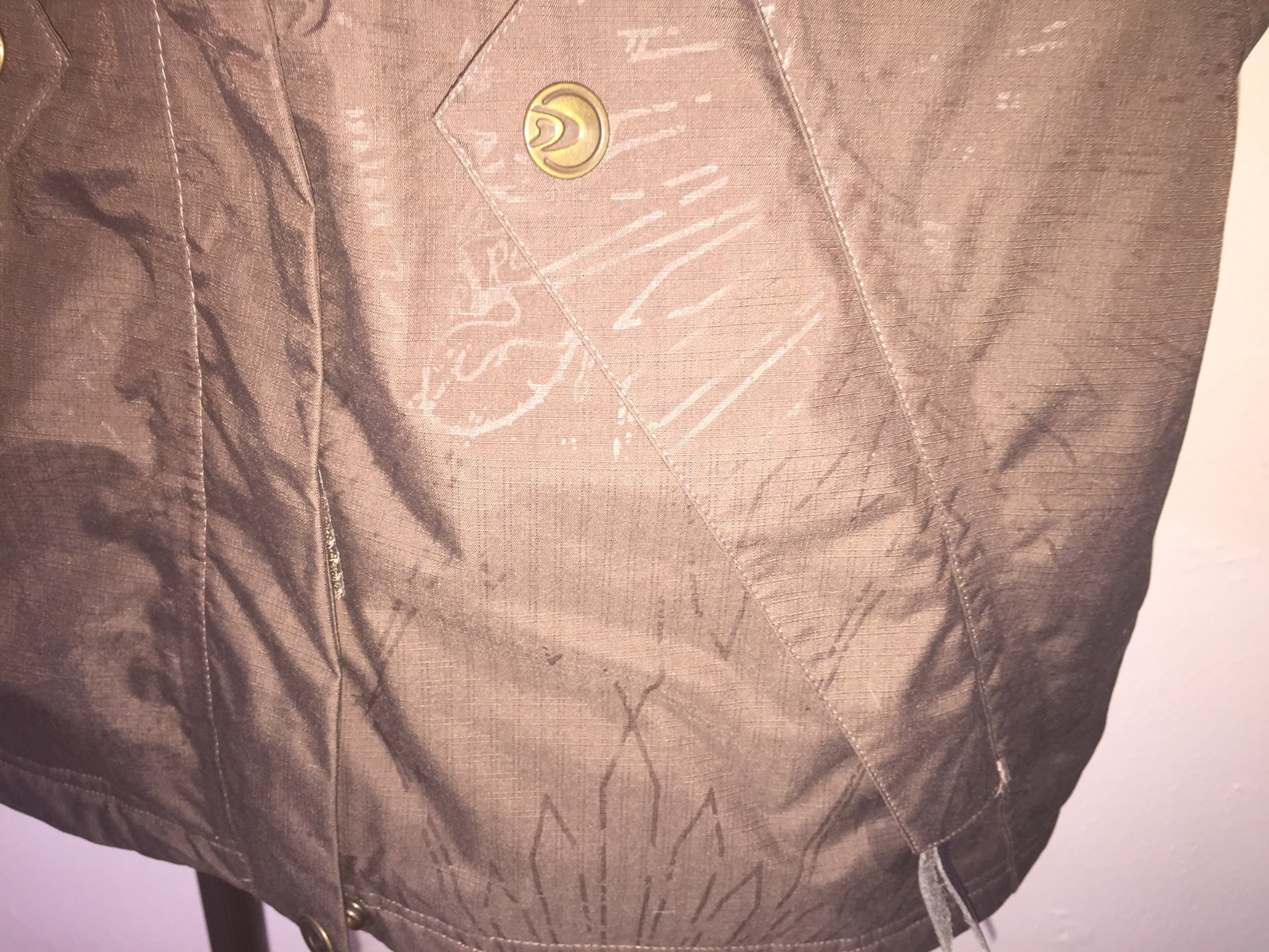 GIACCA SCI SNOWBOARD NUOVA CON ETICHETTE WMN'S SALOMON ESPOSIZIONE MARRONE ASSOLUTO TAGLIA SM RET $270