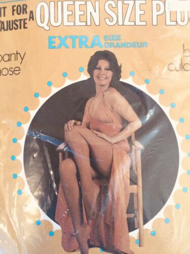 Vintage Nylon Cherie pantyhose White X-Large New in package CANADA - Picture 1 of 5