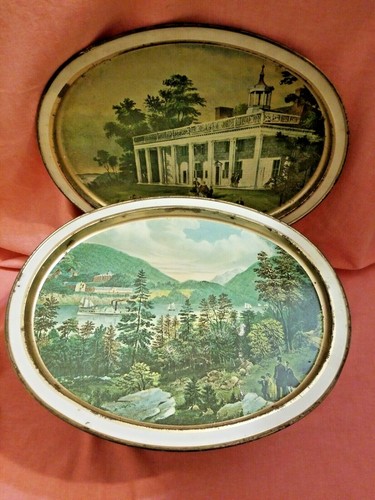 Sunshine Biscuit Tin 1983 Vintage Mount Vernon West Point Military Washington - Picture 6 of 7